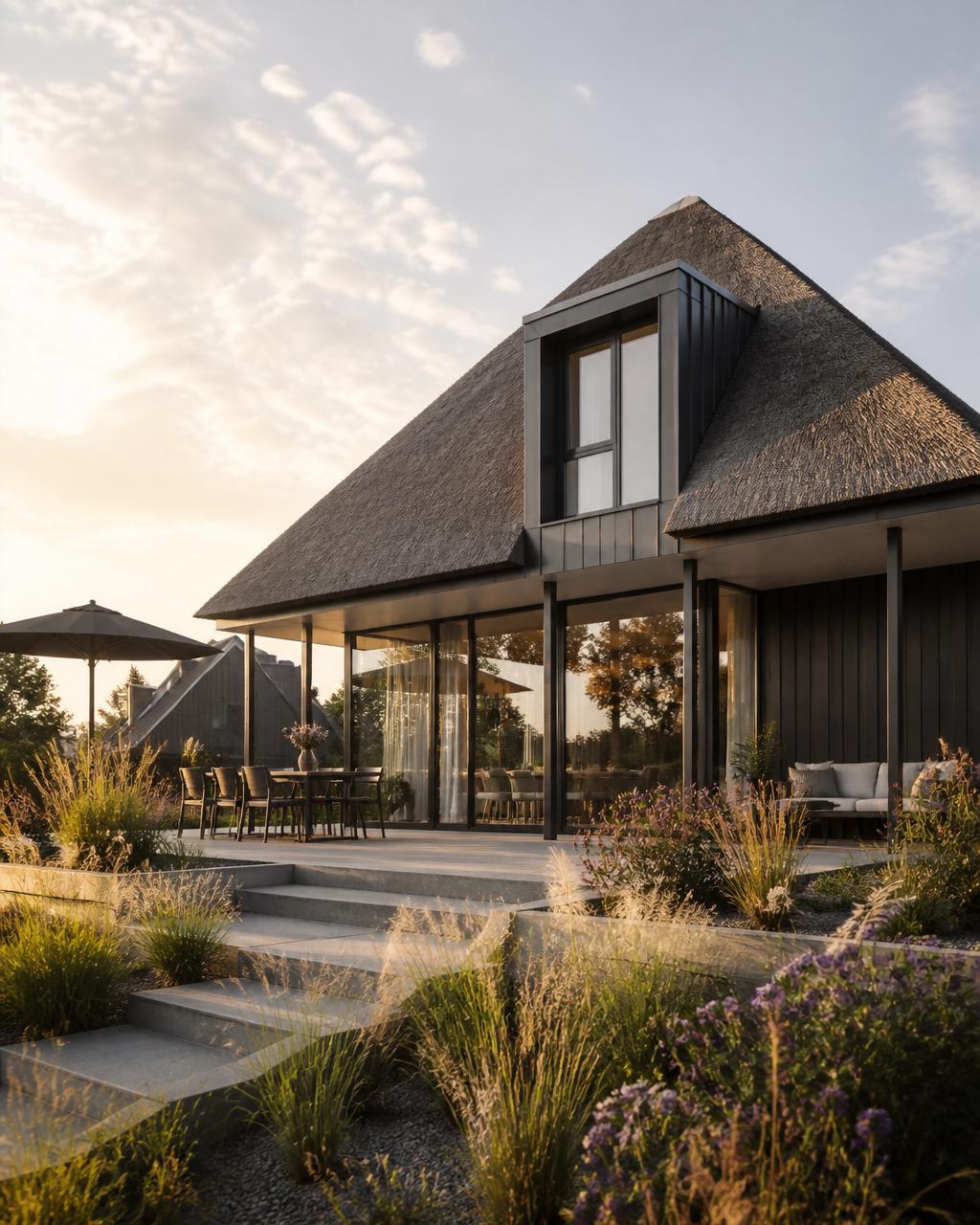 Sfeervolle vakantiewoning bij gouden uur